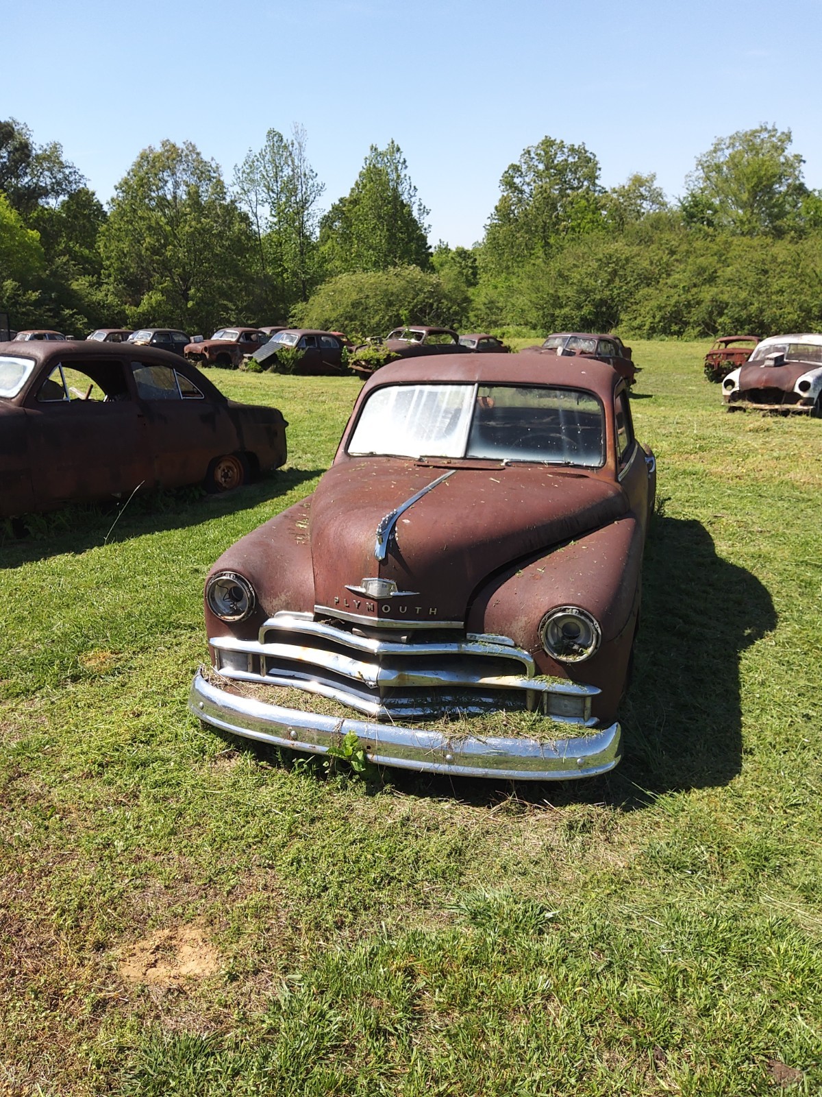 Plymouth-Coupe-1950-Coupe-Brown