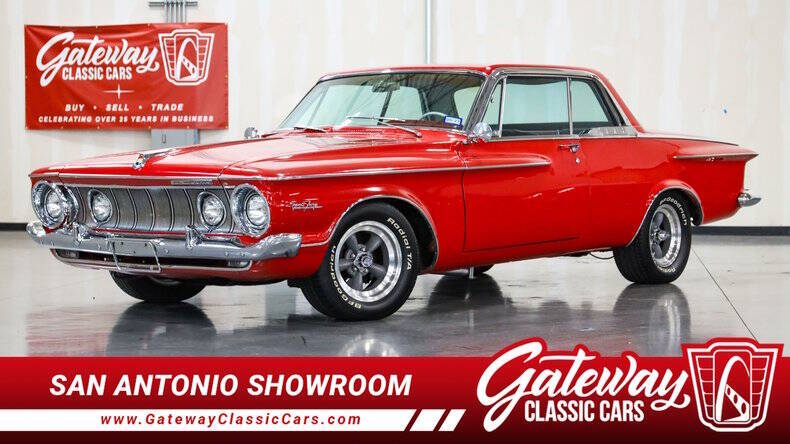 Plymouth-Fury-1962-Red-Black-amp-Red