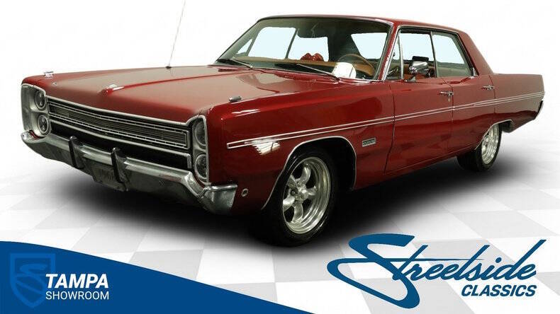 Plymouth-Fury-1968-Red-Cognac