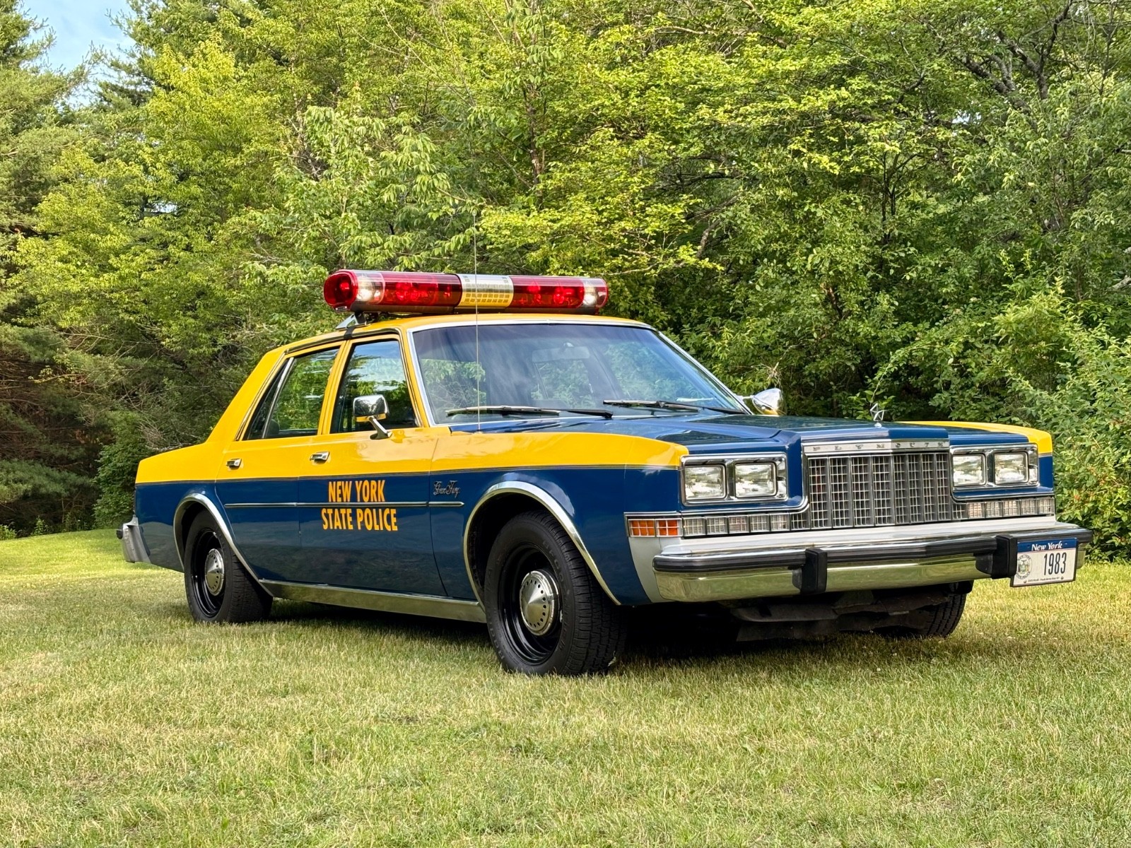 Plymouth-Gran-Fury-1983-Sedan-Blue