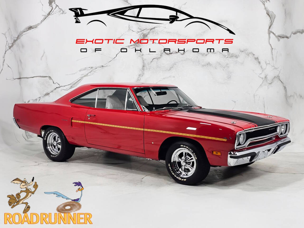 Plymouth-Roadrunner-1970-Red-White