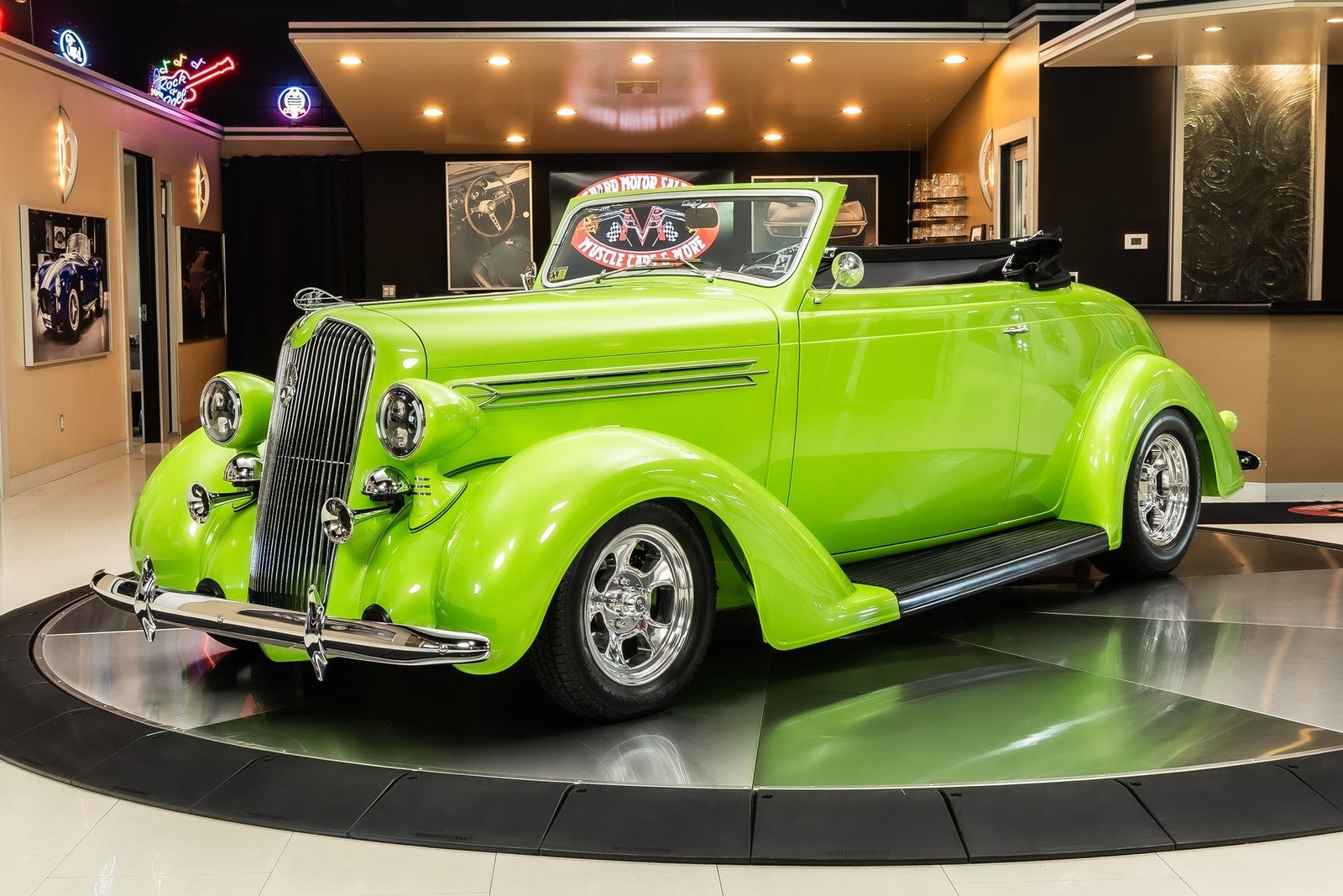 Plymouth-Roadster-1936-Convertible-Brown