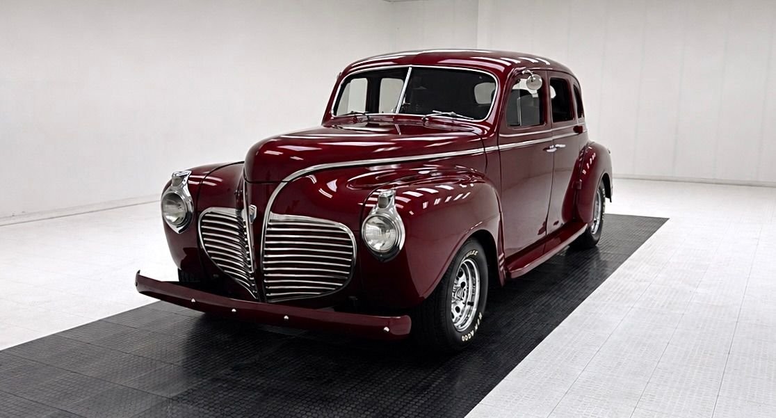 Plymouth-Special-Deluxe-1941-Sedan-Gray Plymouth Special Deluxe 1941