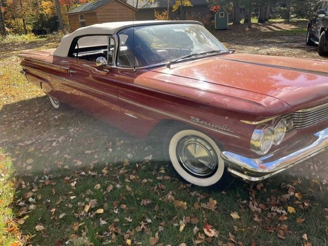 Pontiac-Bonneville-1960-Burgundy-Other