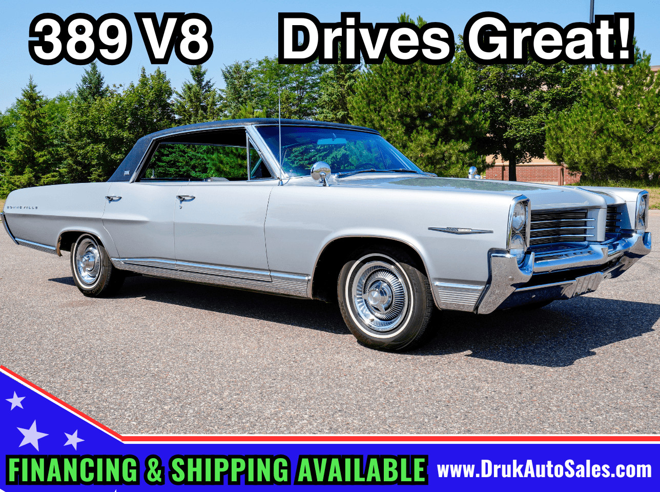 Pontiac-Bonneville-Brougham-1964-Sedan-Black