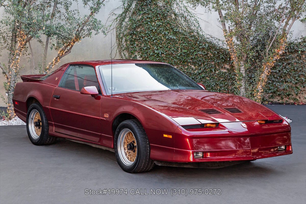 Pontiac-Firebird-1987-Dark-Red-Metallic