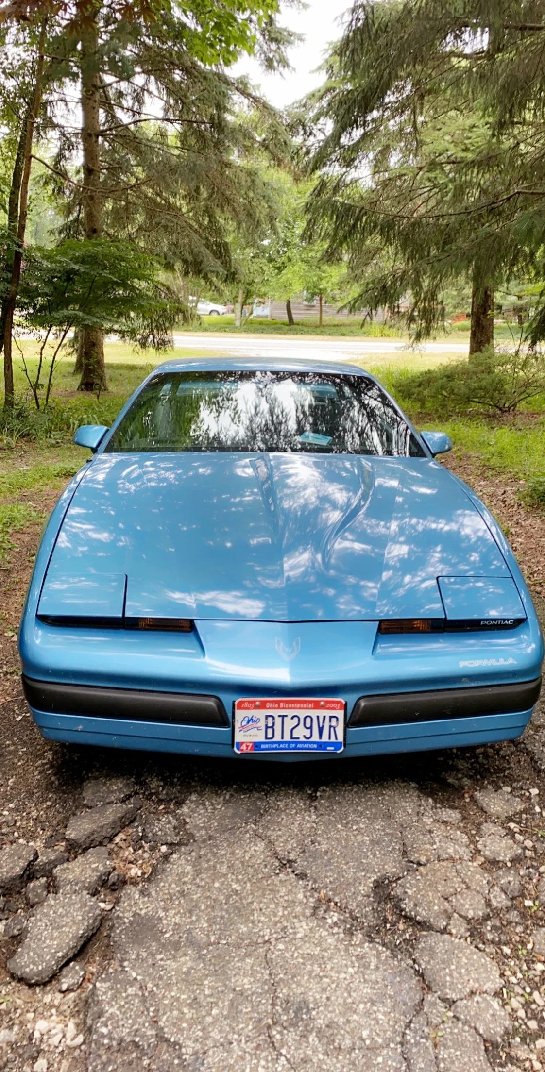 Pontiac-Firebird-coupe-1988-Blue-Gray