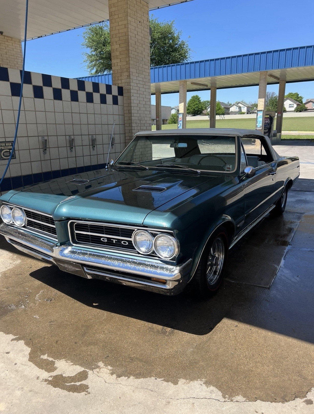 Pontiac-GTO-1964-Convertible-White Pontiac GTO 1964