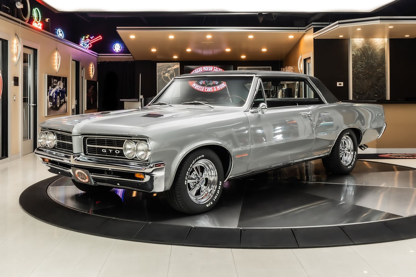 Pontiac-GTO-1964-Coupe-Black Pontiac GTO 1964
