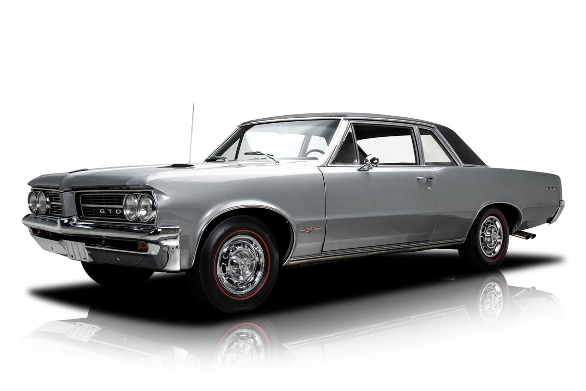 Pontiac-GTO-1964-Sedan-Black Pontiac GTO 1964