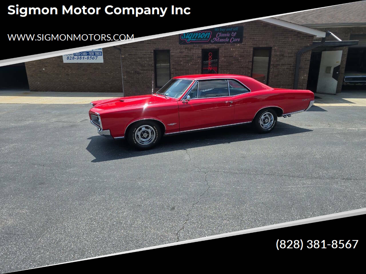 Pontiac-Gto-1966-Red-Black