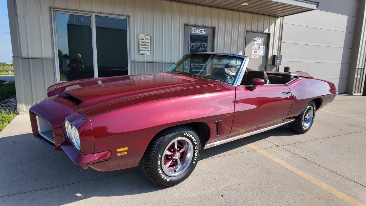Pontiac-Le-mans-sport-convertible-1972-Brown-Tan