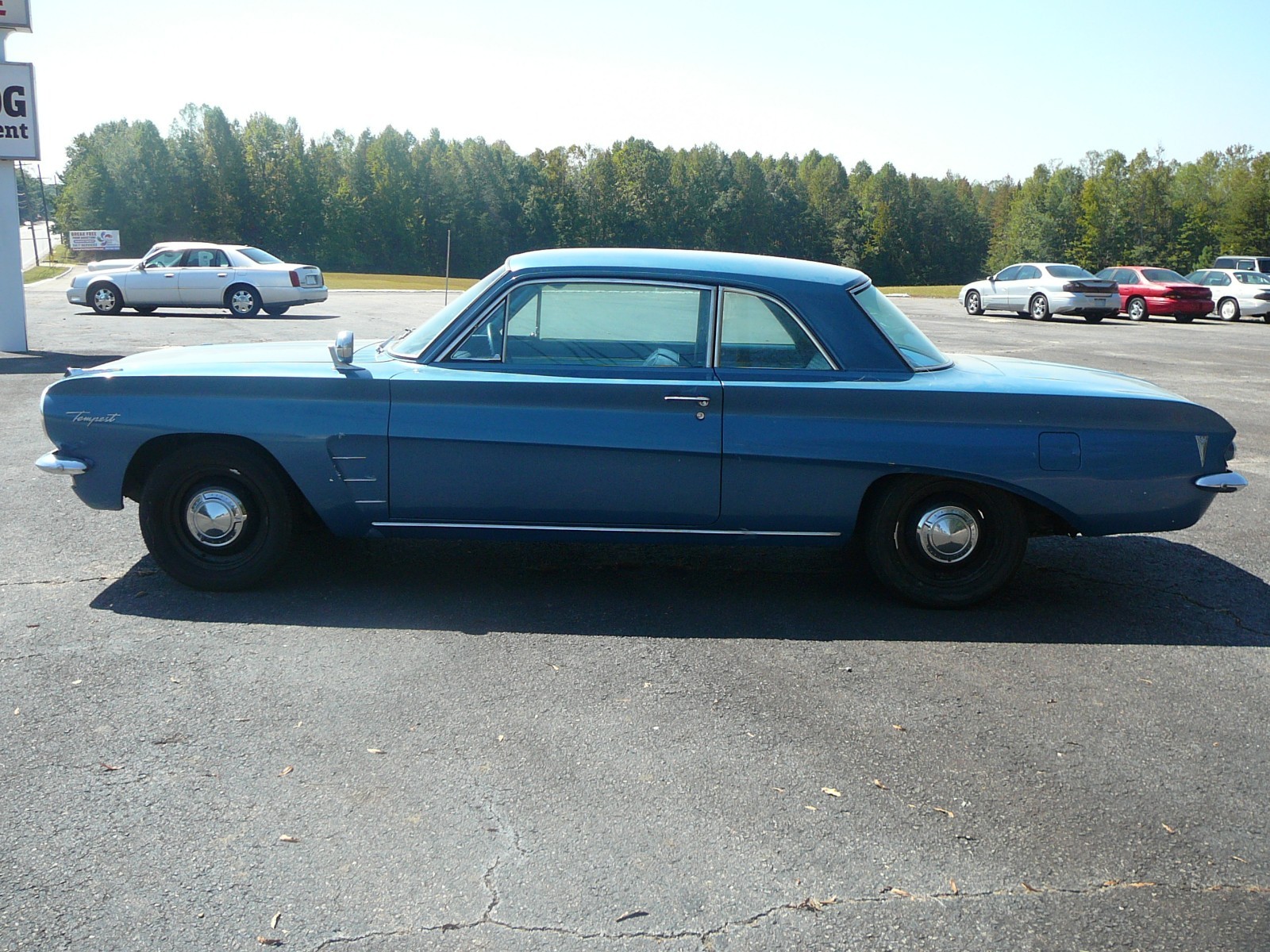 Pontiac-Tempest-1961-Coupe-Blue Pontiac Tempest 1961
