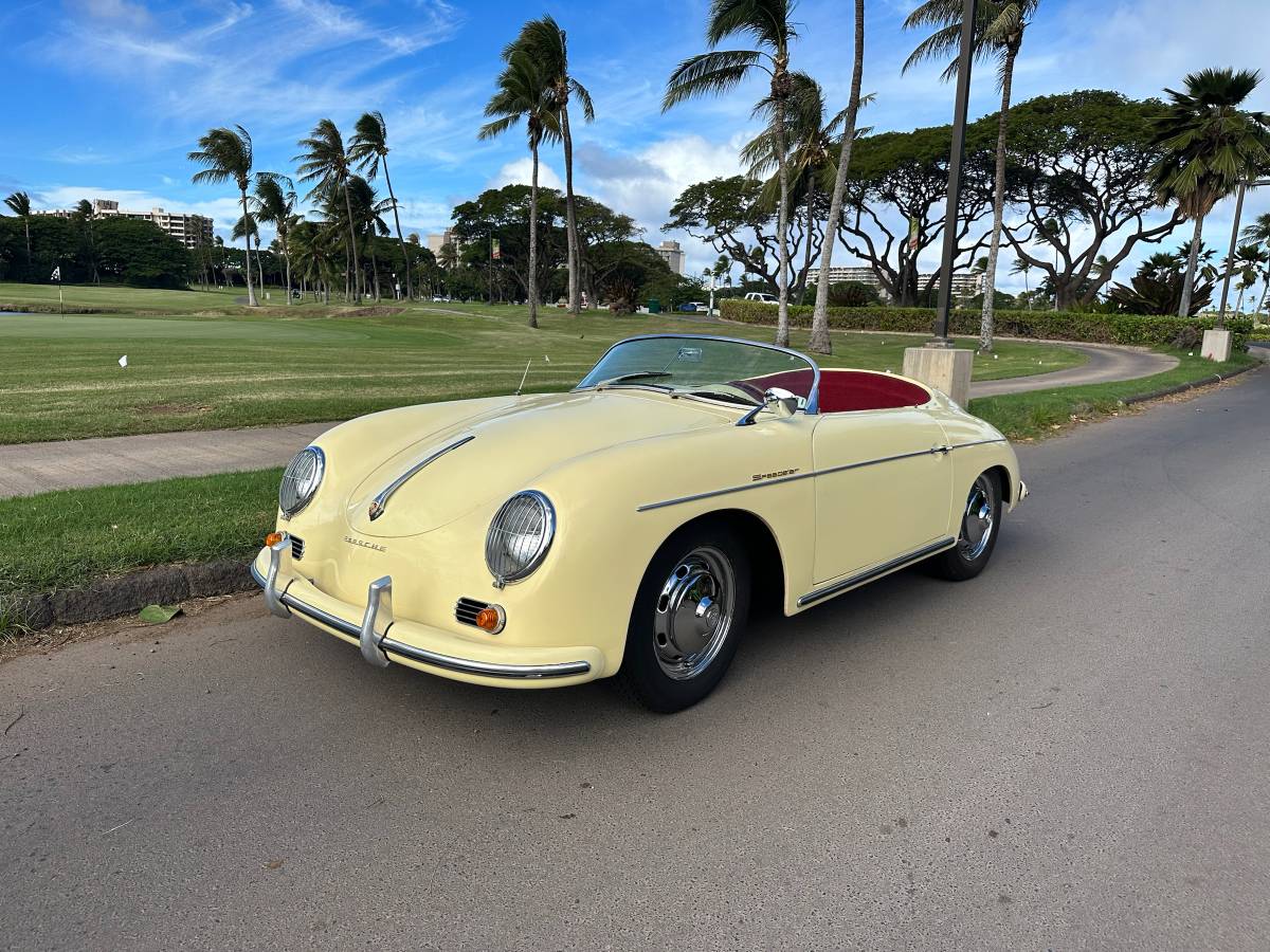 Porsche-356-1955-yellow
