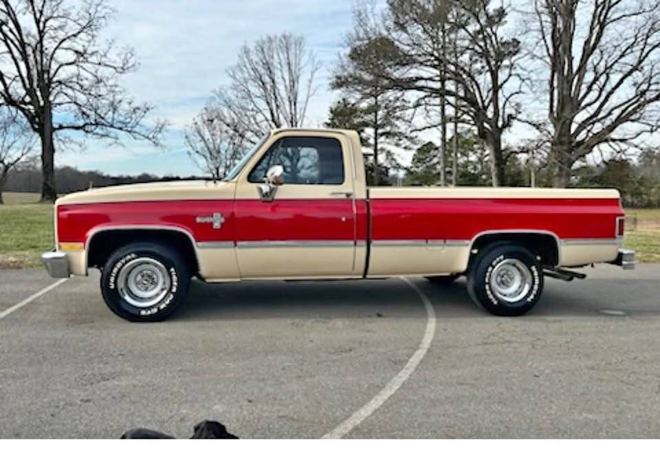 Silverado-actual-miles-1987-brown