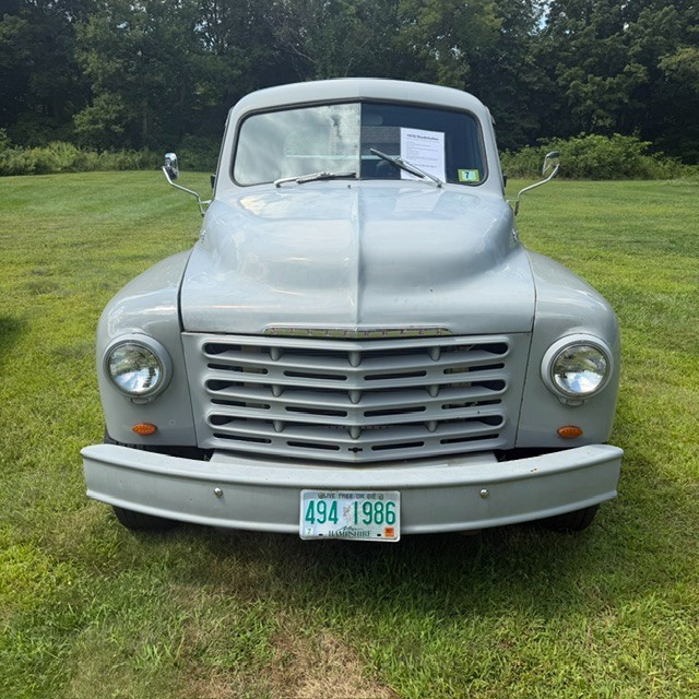 Studebaker-Custom-1976-Standard-Cab-Flatbed-Truck-Black