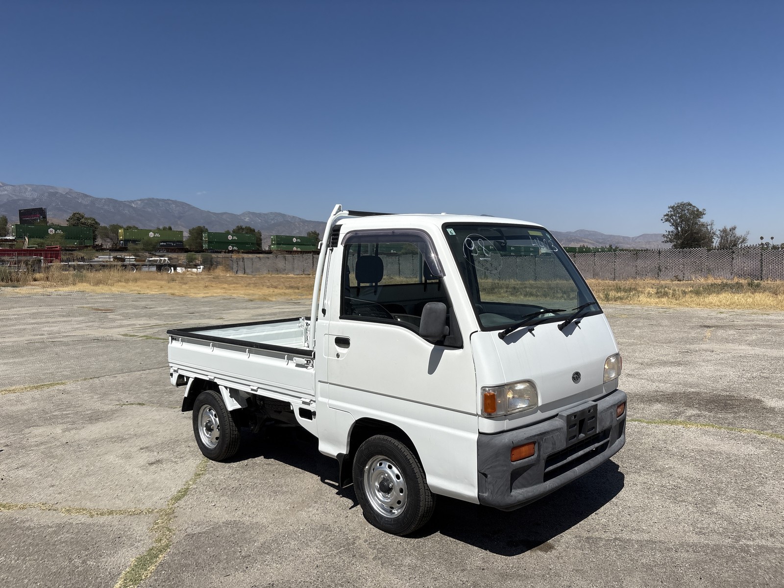 Subaru-SAMBAR-EL-Gear-5MT-2WD-4WD-1996-Truck-Gray