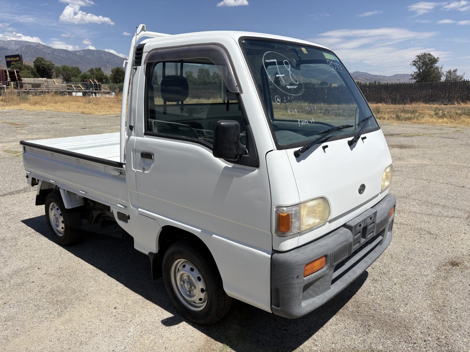 Subaru SAMBAR Rear WD 5MT RWD 660CC 1996