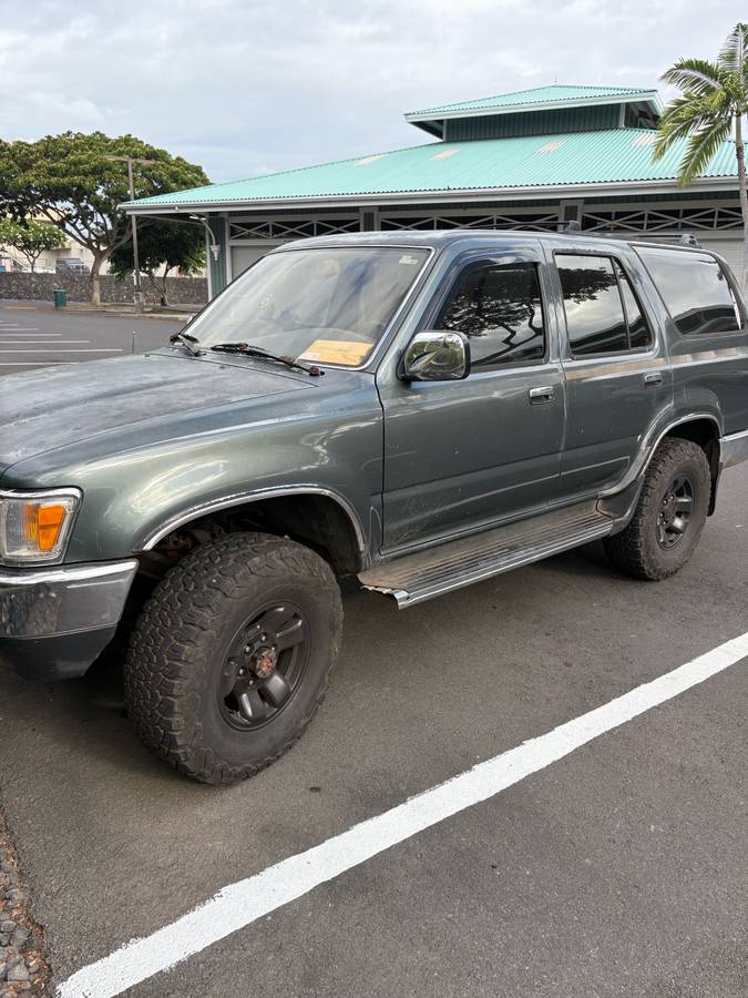 Toyota-4runner-1992-green