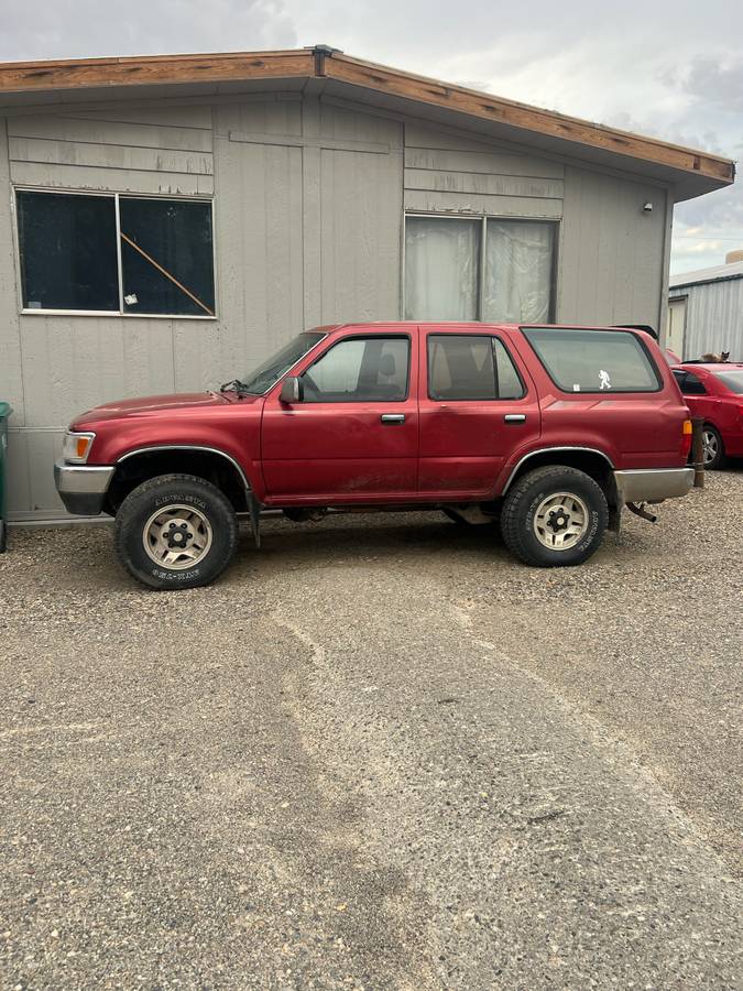 Toyota-4runner-1993-red