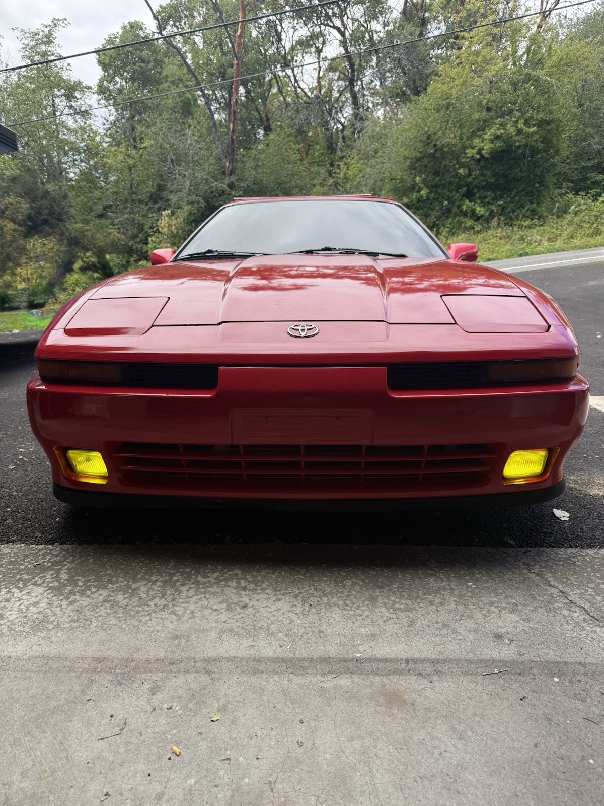 Toyota-Supra-1991-Hatchback-Gray