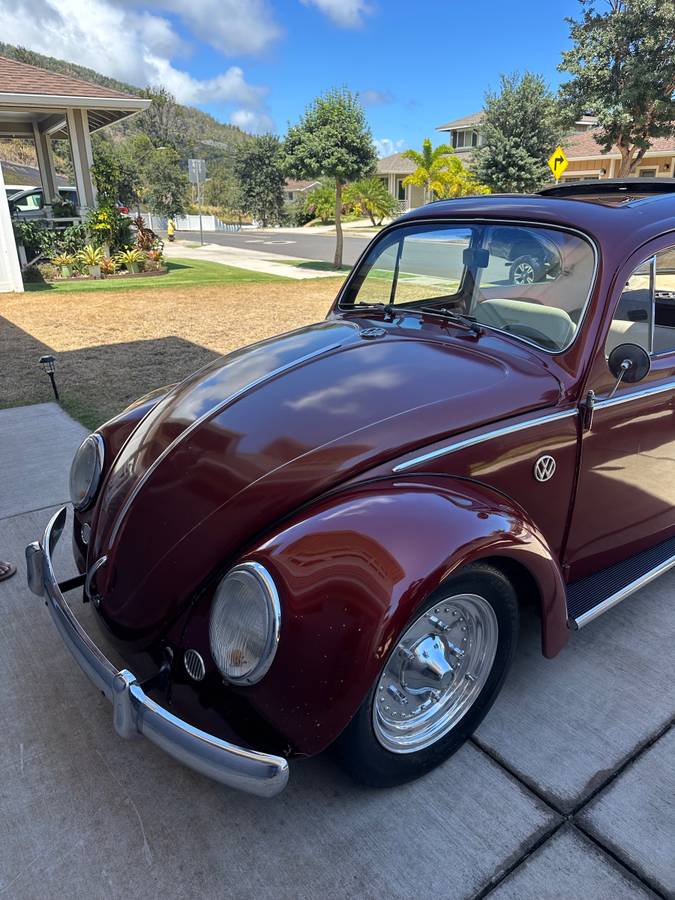 Volkswagen-Beetle-1962-red
