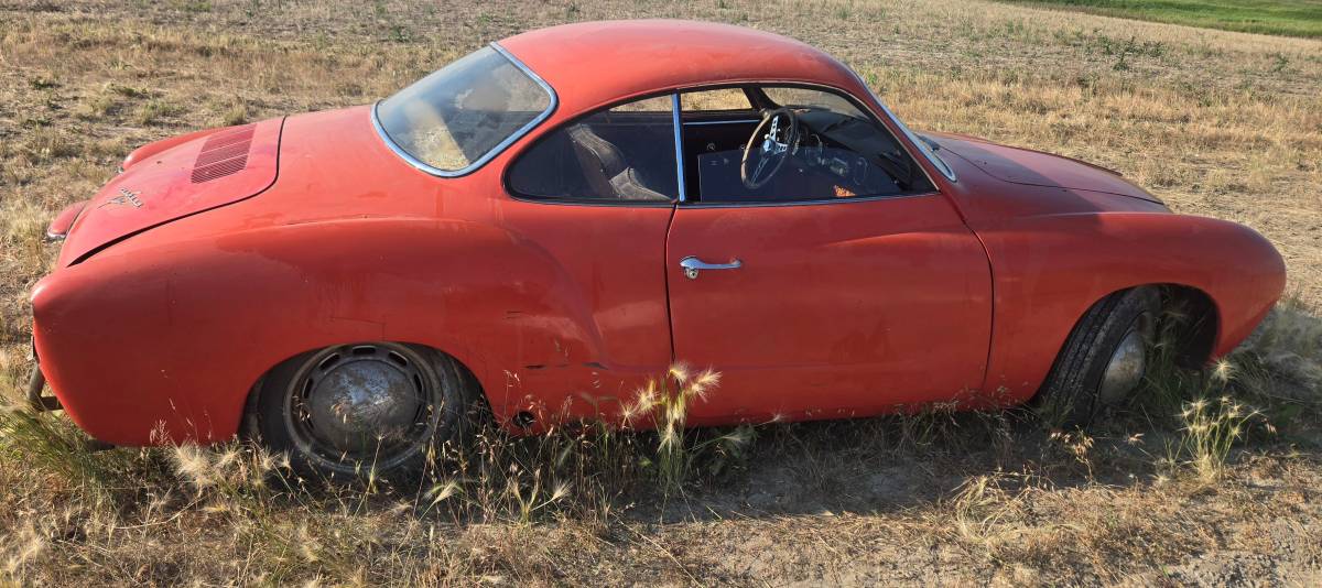 Volkswagen-Karmann-ghia-1959-red