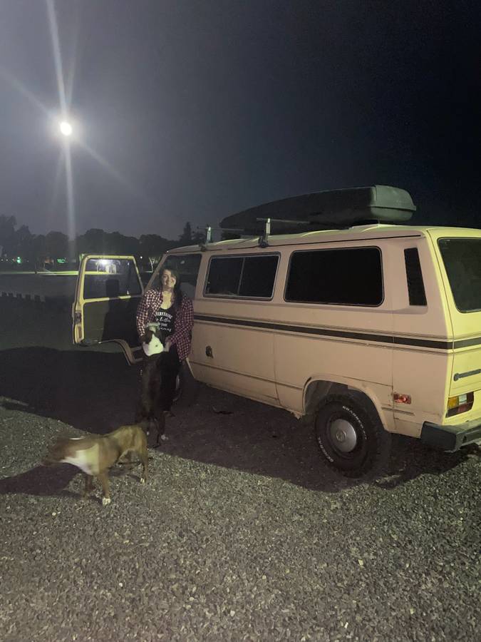 Volkswagen-Vanagon-gl-1985-yellow