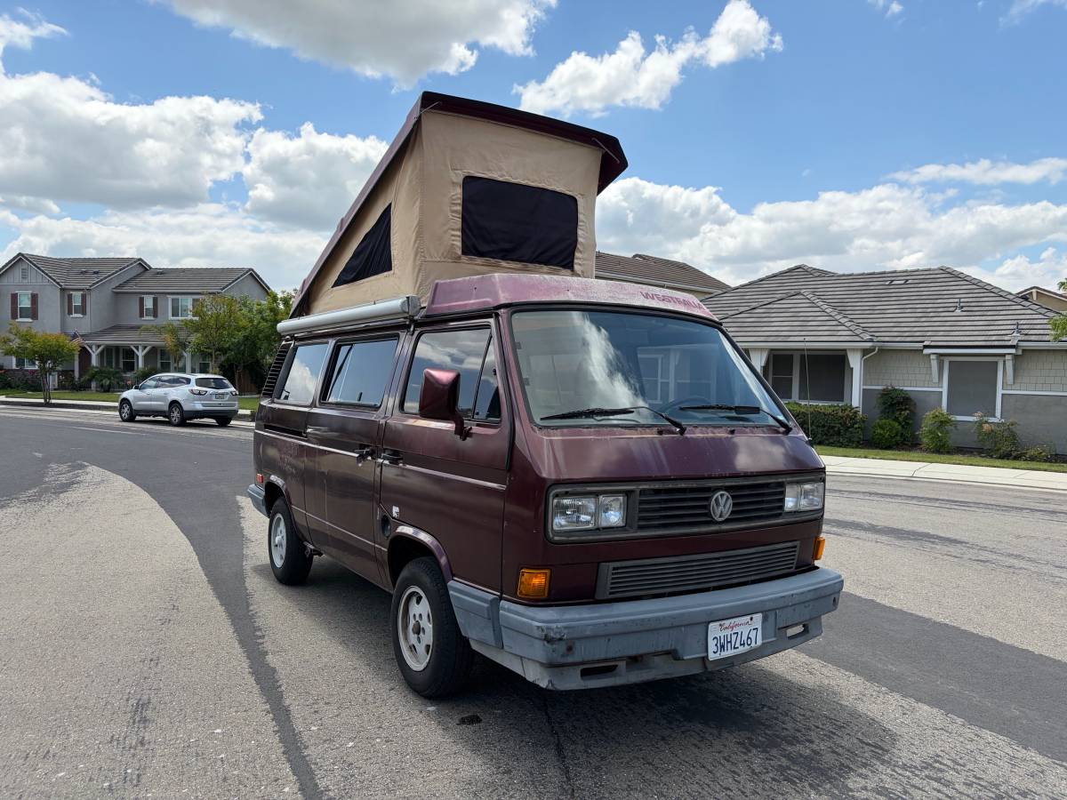Volkswagen-Vanagon-westfalia-1991-red