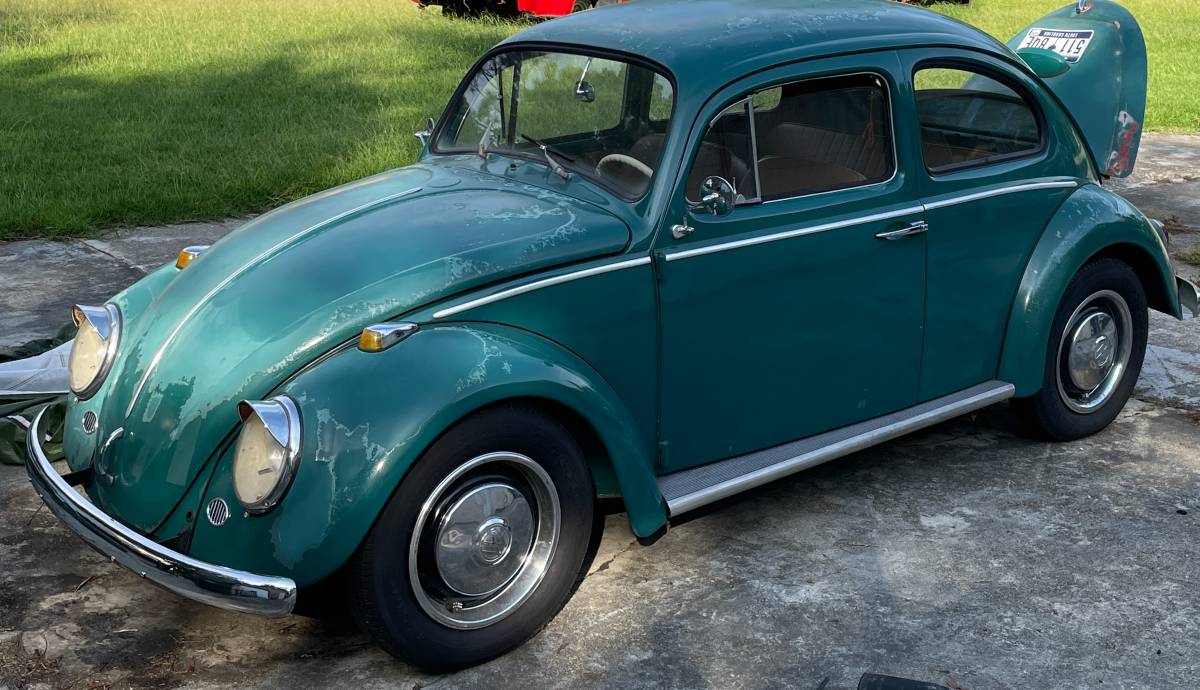 Vw-beetle-1964-Green