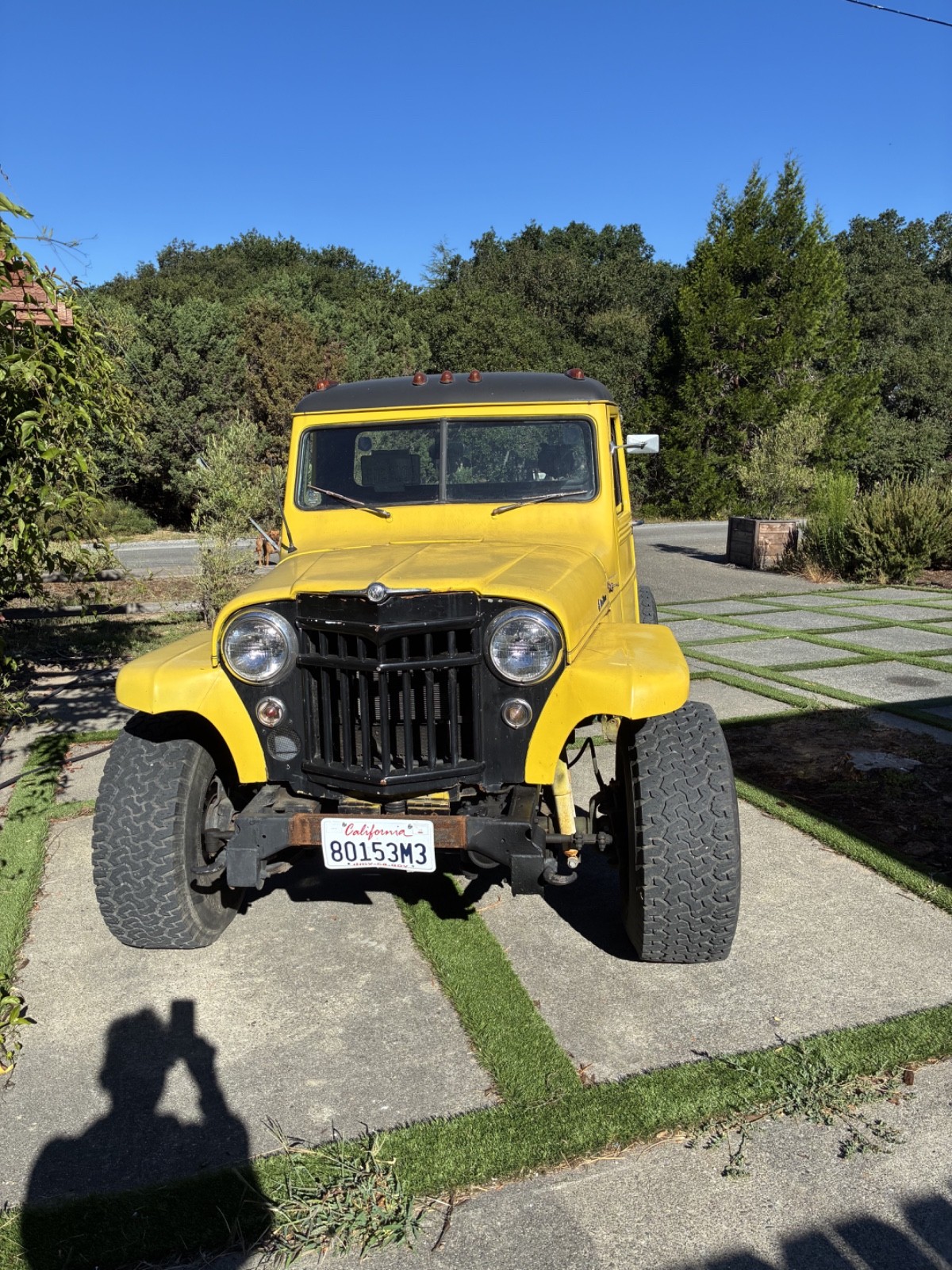 Willys-12-Ton-Pickup-1957-Standard-Cab-Pickup-Black