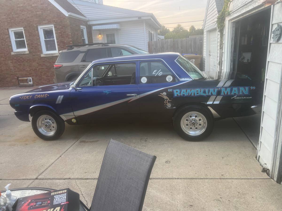 Amc-Rambler-american-330-1965-Blue