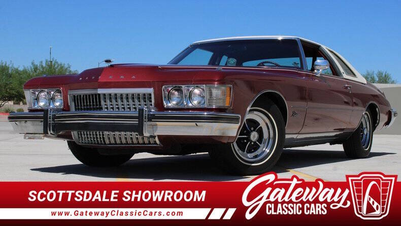 Buick-Riviera-1974-Burgundy-Metallic-White