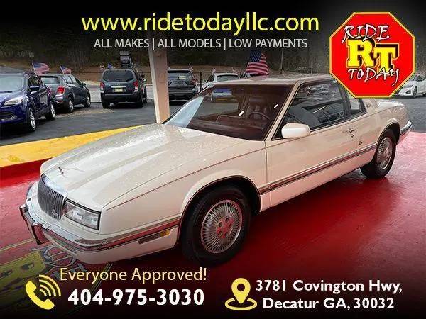 Buick-Riviera-1989-White