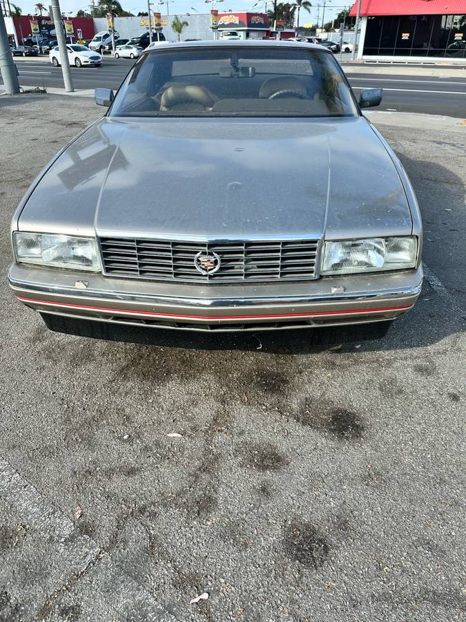 Cadillac-Allante-1991-Brown