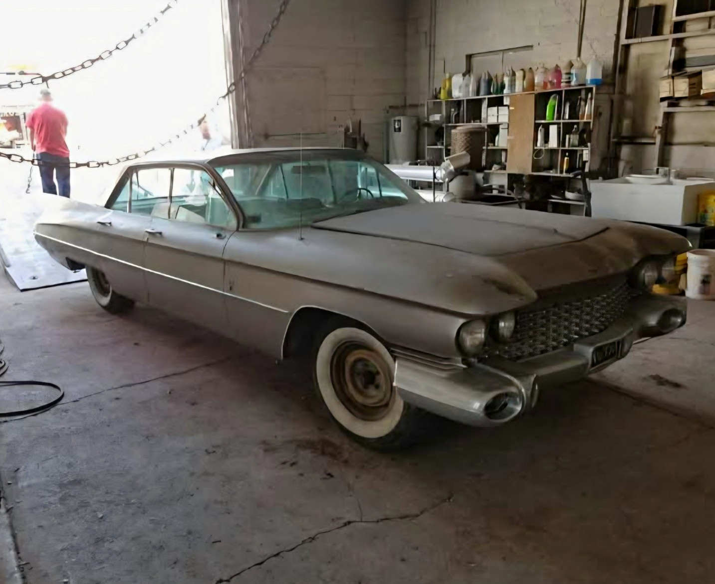 Cadillac-Brougham-1959-Sedan-Tan