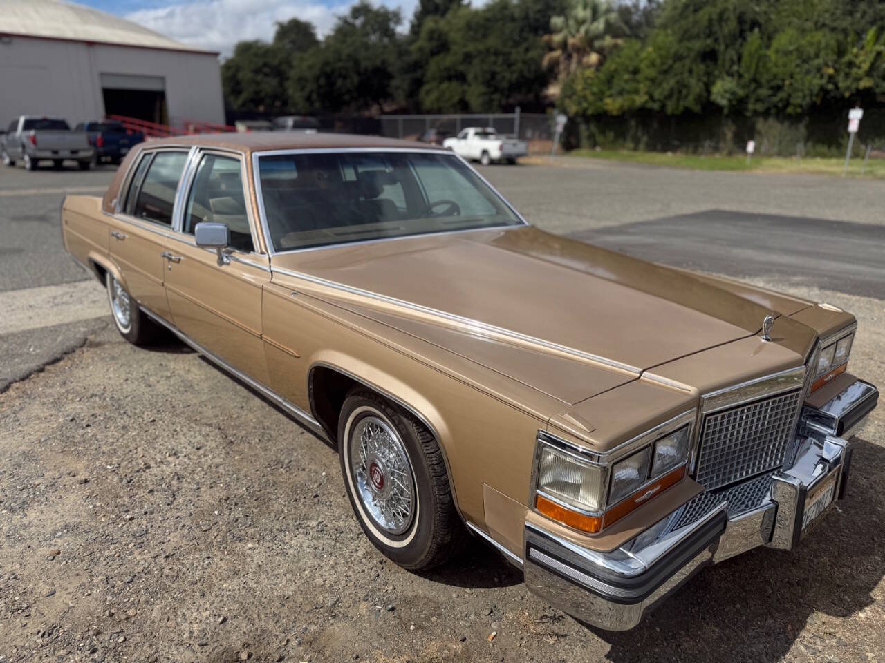 Cadillac-Deville-1987-Gold-Beige