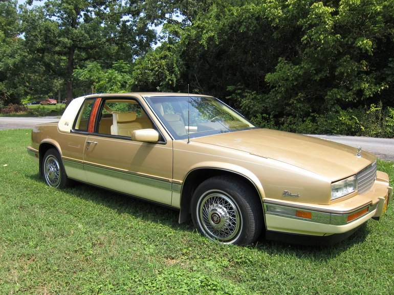 Cadillac-Eldorado-1986-Gold-Yellow