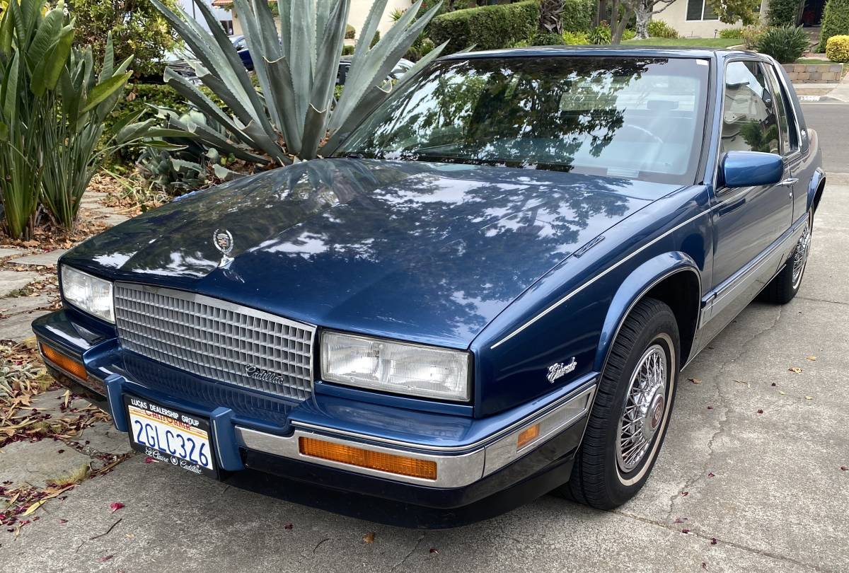 Cadillac-Eldorado-1987-Blue
