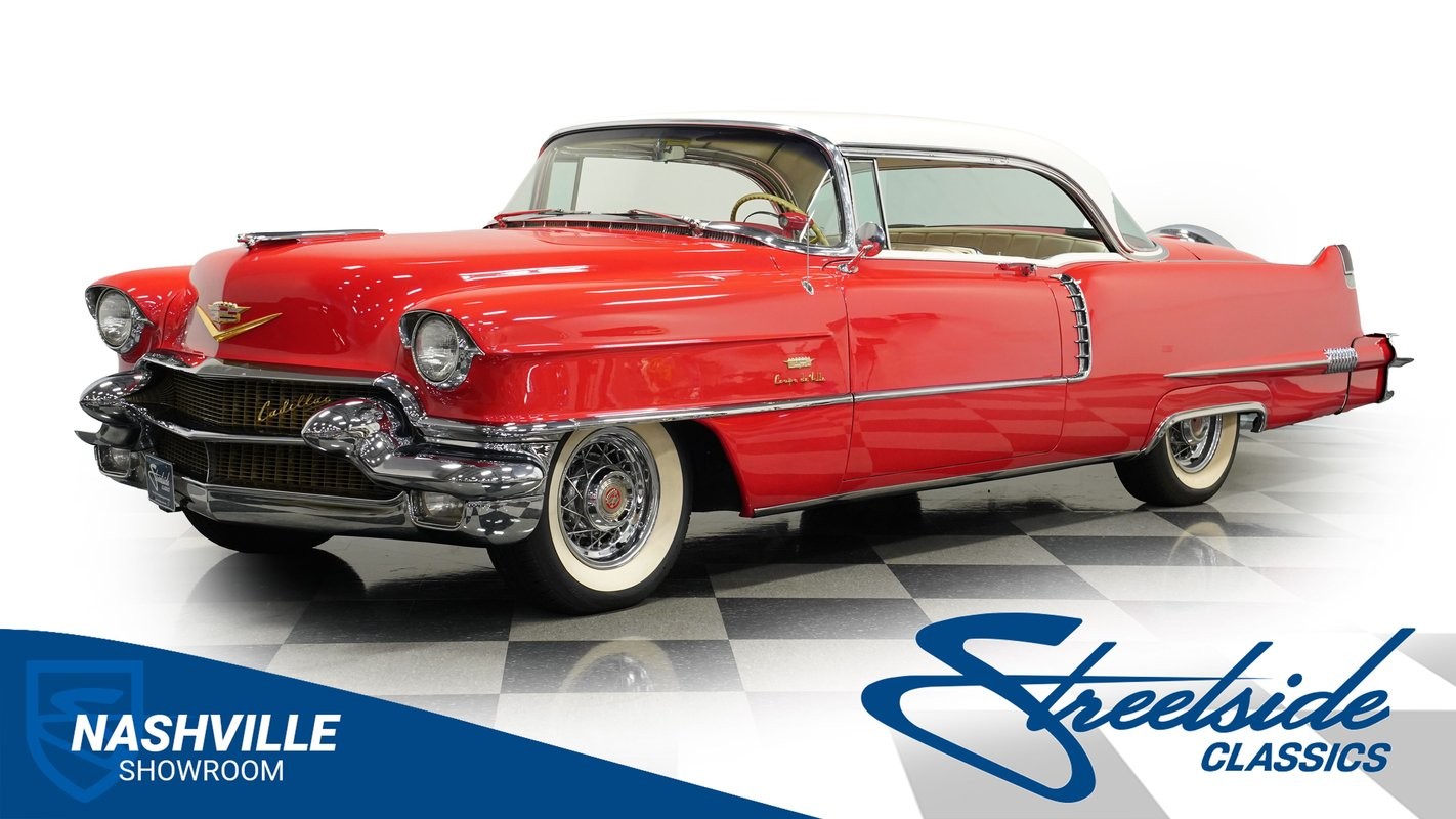 Cadillac-Series-62-1956-Hardtop-Red