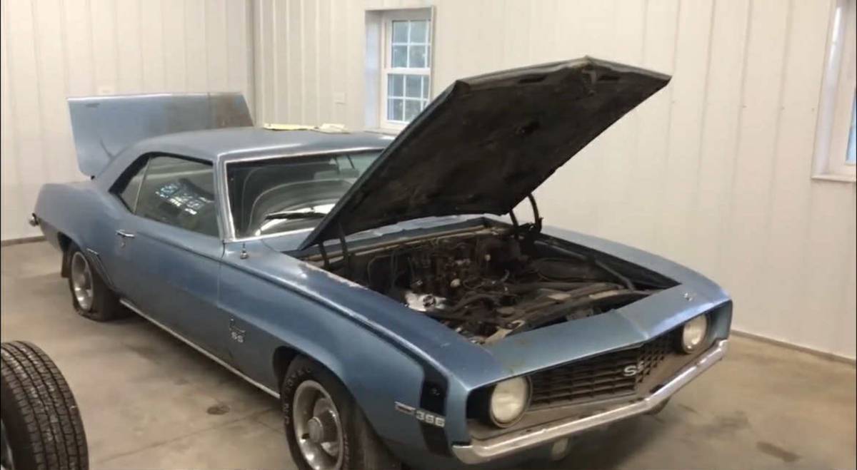 Camaro-chevrolet-1969-Blue