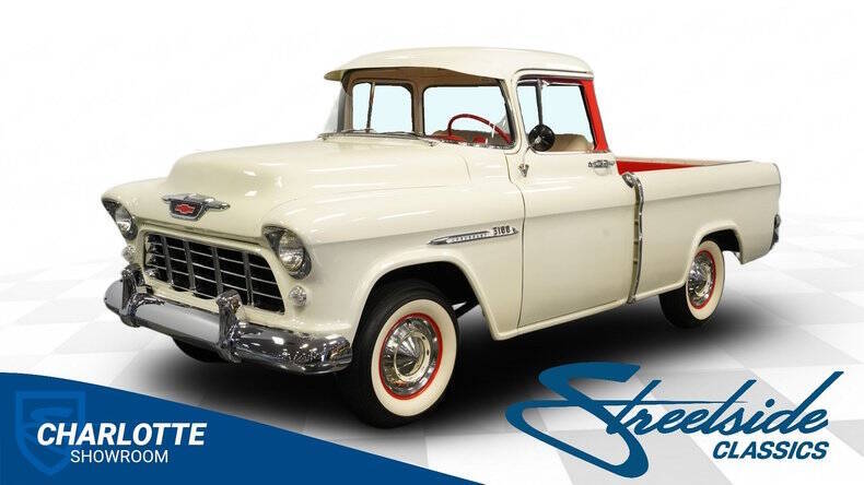 Chevrolet-3100-1955-White-Red