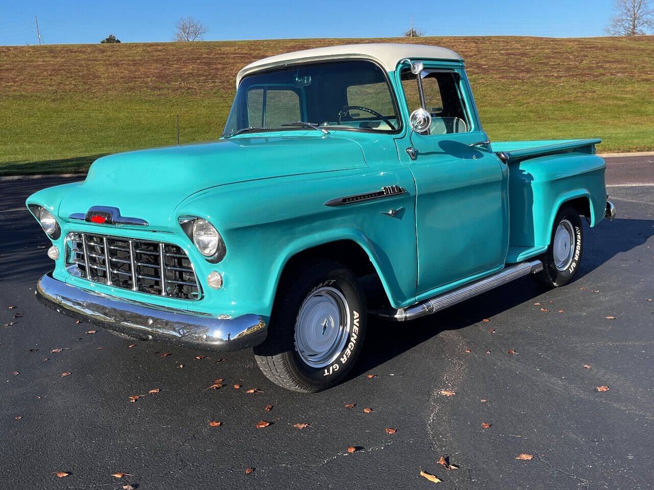 Chevrolet-3100-1956-Turquoise