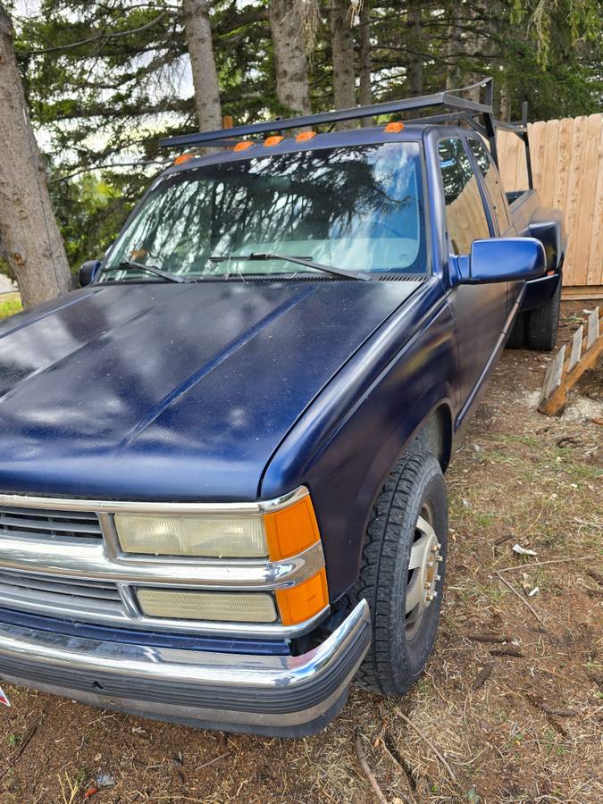 Chevrolet-3500-1996-Blue