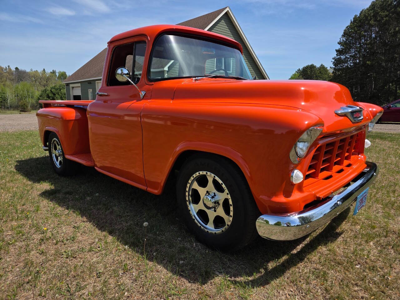 Chevrolet-3600-1955-Orange-Black