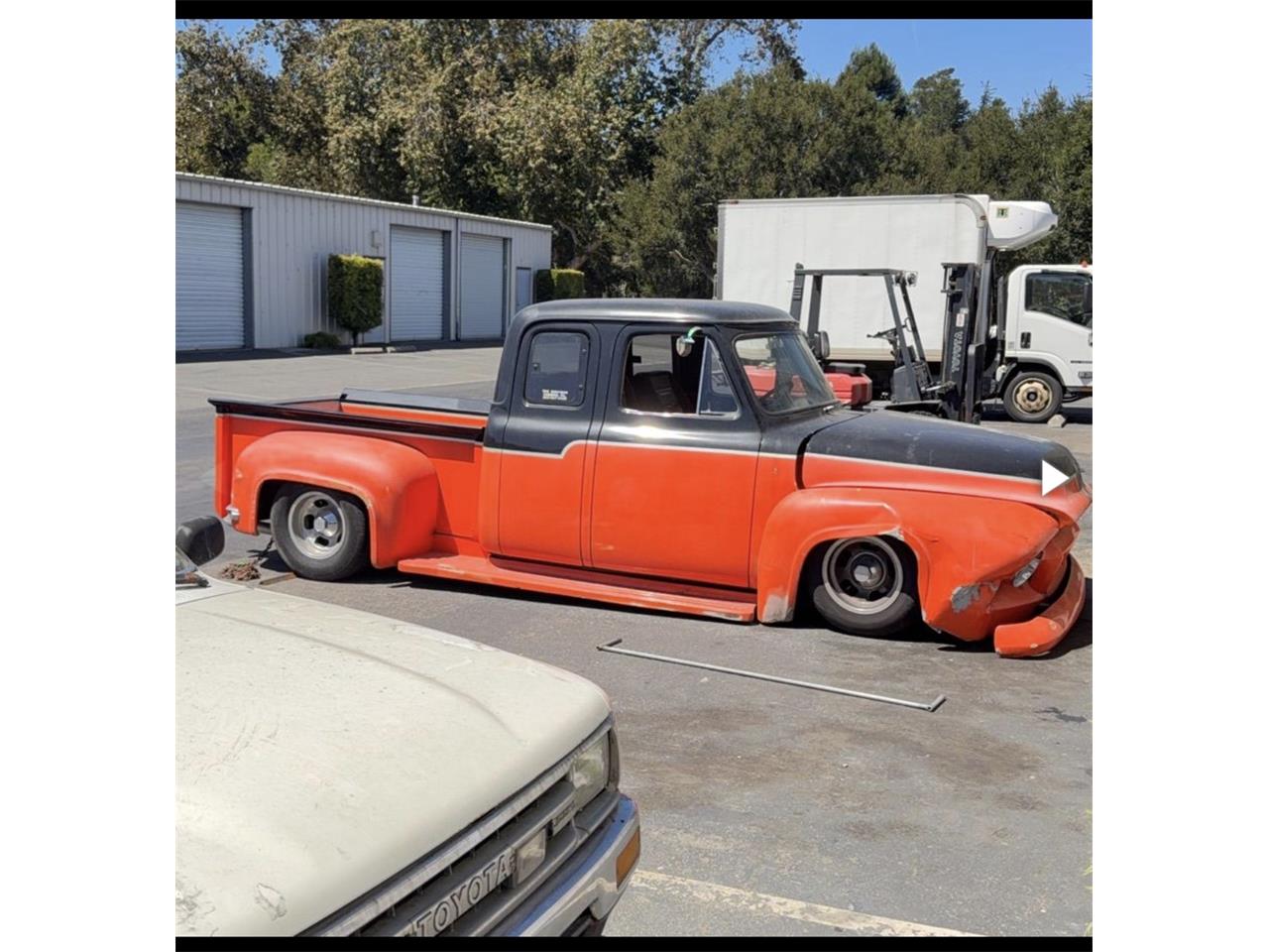 Chevrolet-5-window-pickup-1954-Orange-Gray