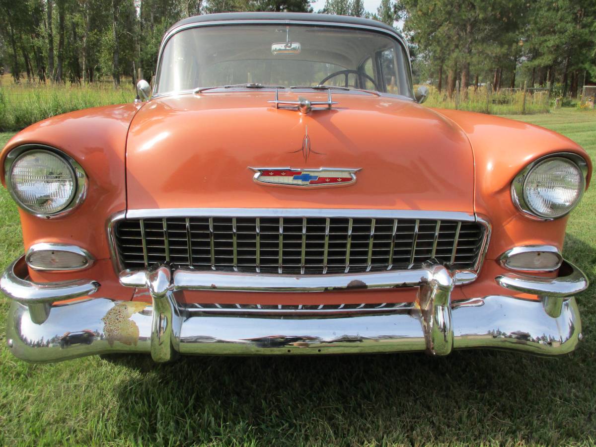Chevrolet-Bel-air-1955-Gray