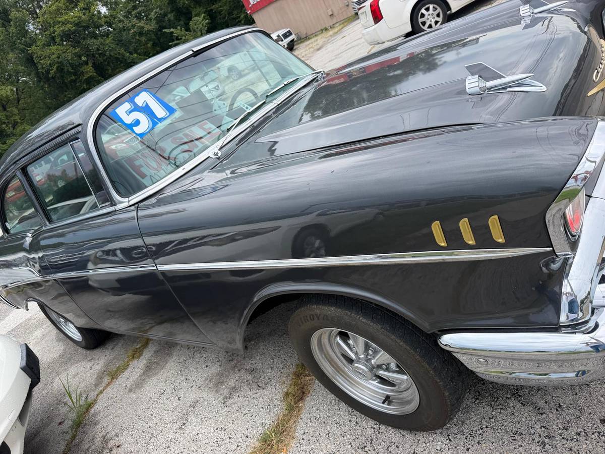 Chevrolet-Bel-air-1957-Black
