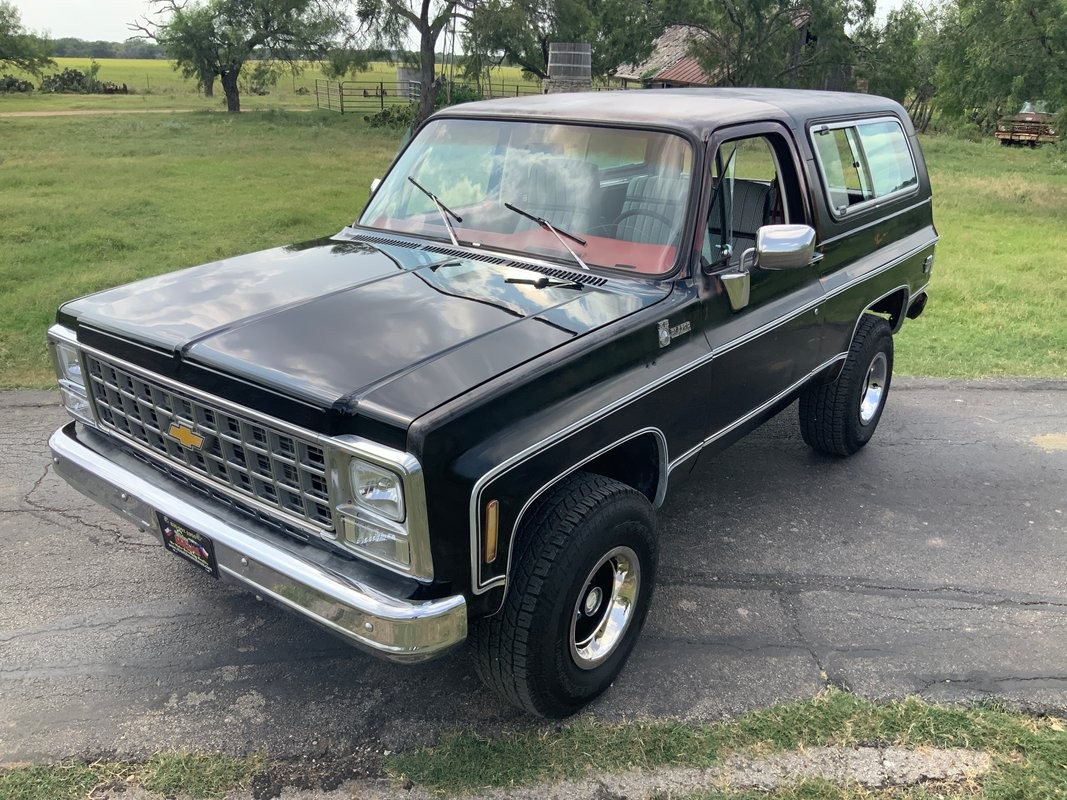 Chevrolet-Blazer-1980-SUV-Black-White-Houndstooth