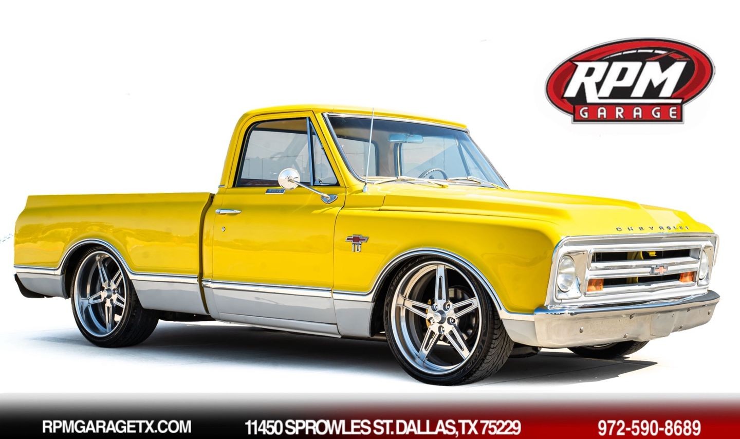 Chevrolet-C-10-1967-Pickup-Truck-Brown